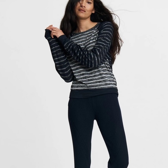 The Knit Striped Pullover - Picture 2 of 12